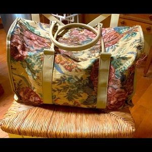 Soft-Side Small Tapestry Suitcase/Duffel